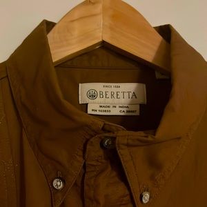 Beretta Shooting Shirt - Color Dark Earth